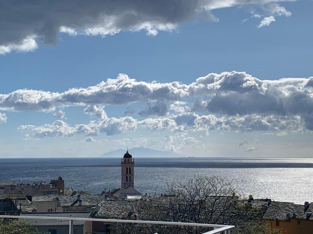 Magnifique Maison Avec Vue Mer Hauteur De Bastia Bastia  Eksteriør bilde