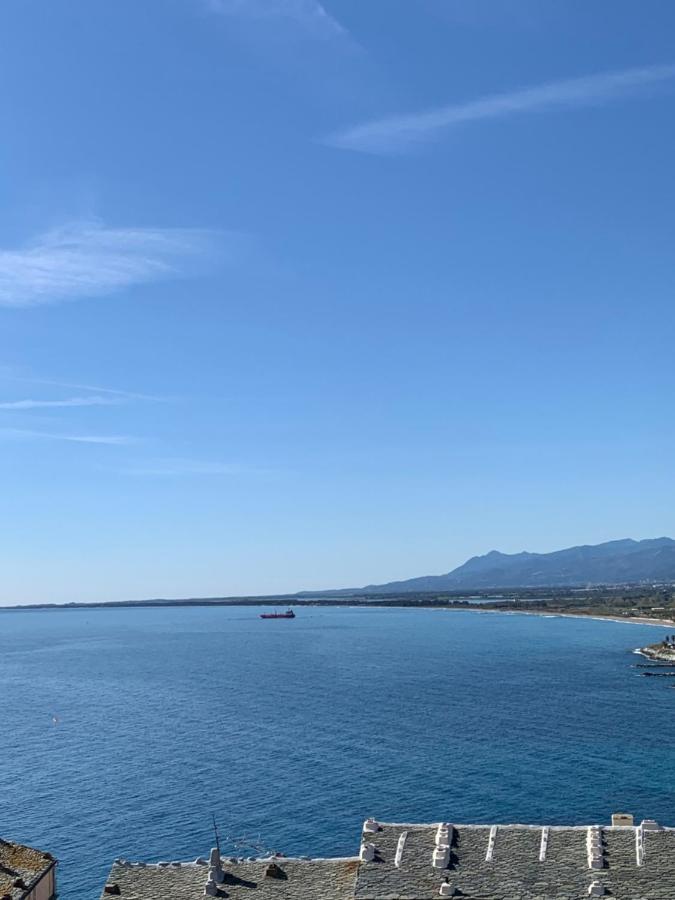 Magnifique Maison Avec Vue Mer Hauteur De Bastia Bastia  Eksteriør bilde