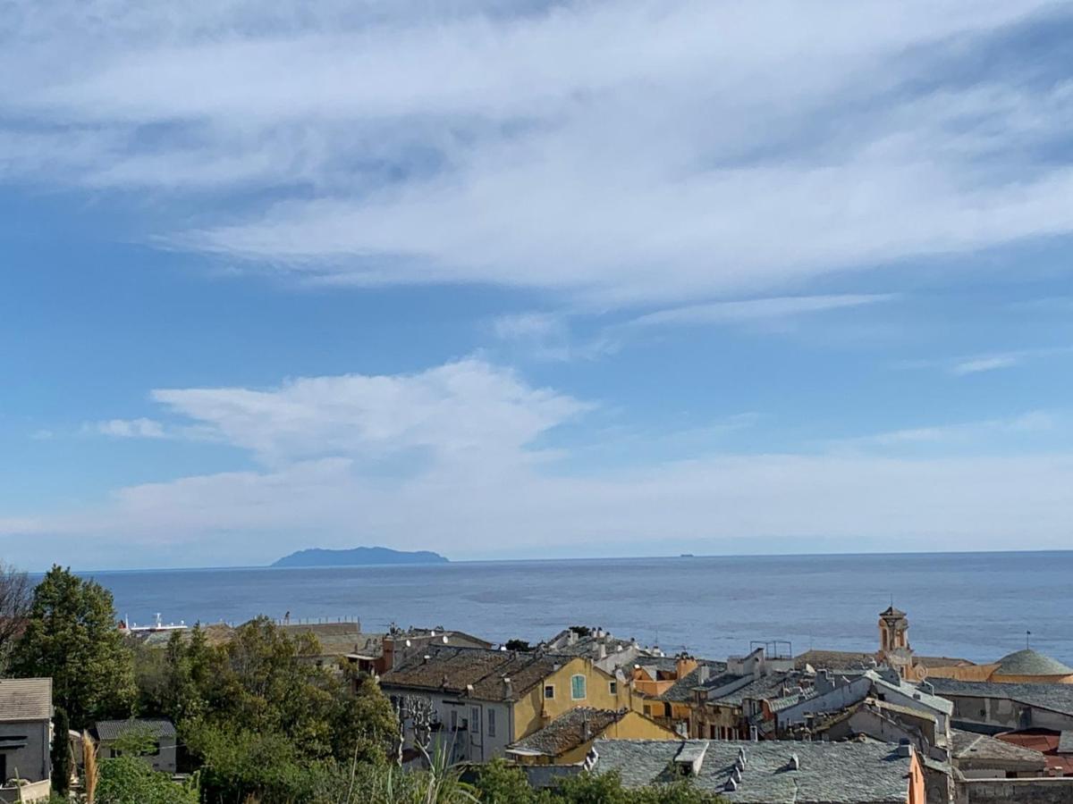 Magnifique Maison Avec Vue Mer Hauteur De Bastia Bastia  Eksteriør bilde