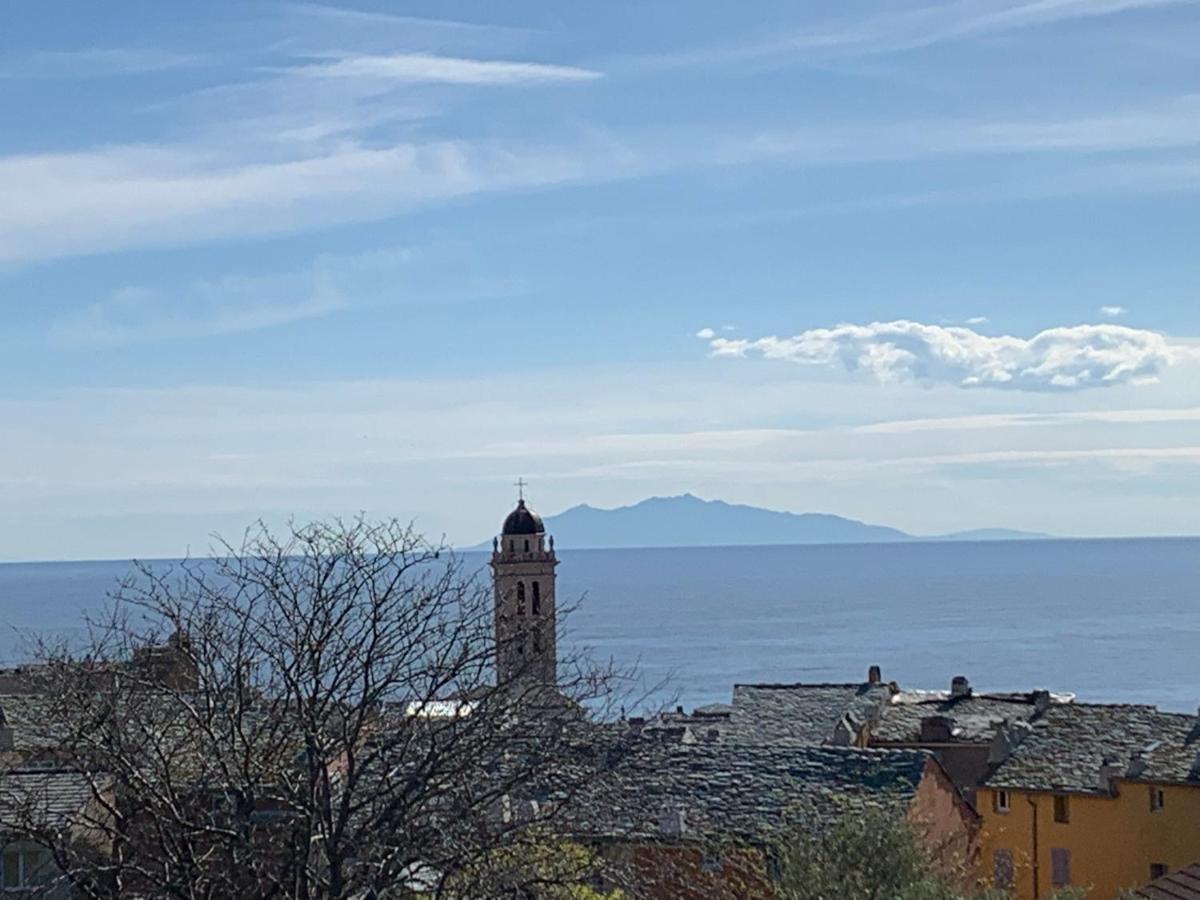 Magnifique Maison Avec Vue Mer Hauteur De Bastia Bastia  Eksteriør bilde