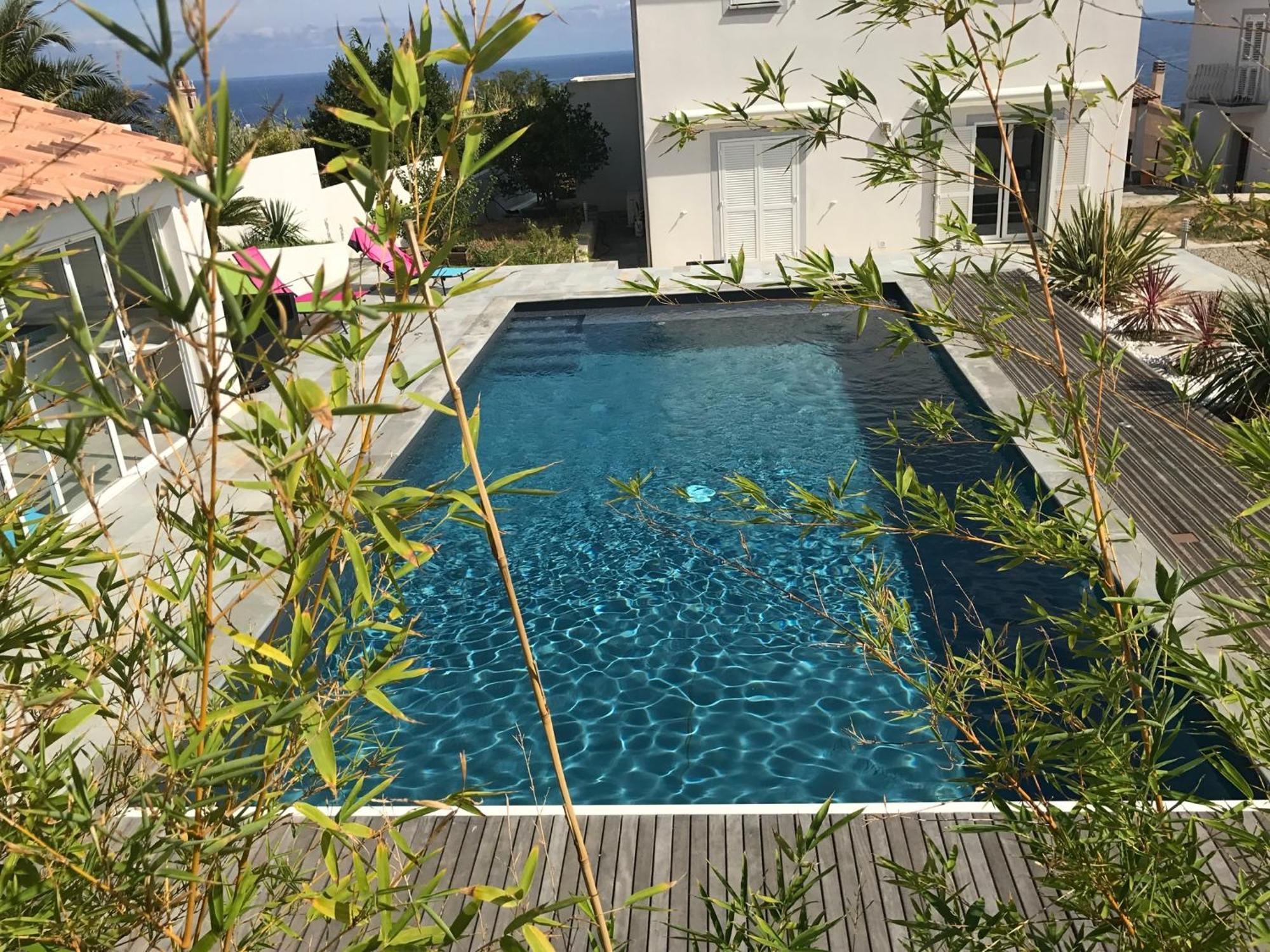 Magnifique Maison Avec Vue Mer Hauteur De Bastia Bastia  Eksteriør bilde